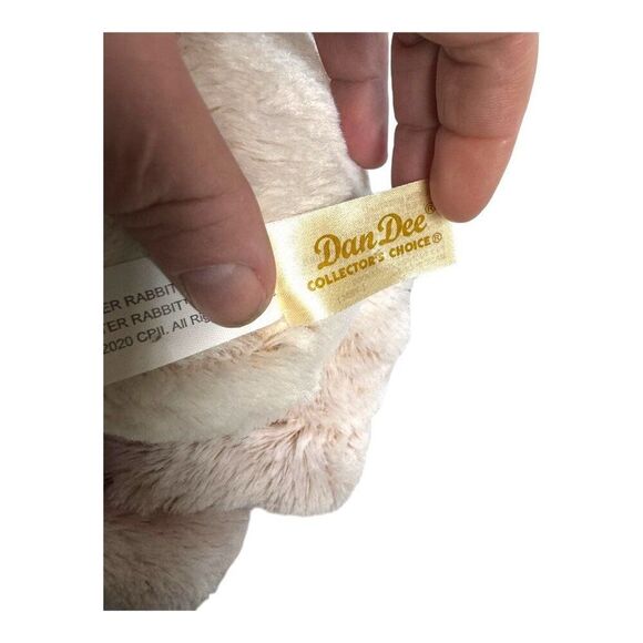 Peter Rabbit Movie 13” Sitting Plush Red Coat Dan Dee Collector's Choice 2020 - Picture 6 of 7